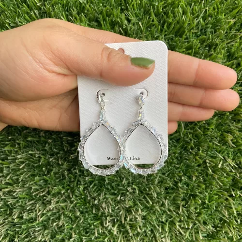 Crystal Efulganz Party Wear Earrings