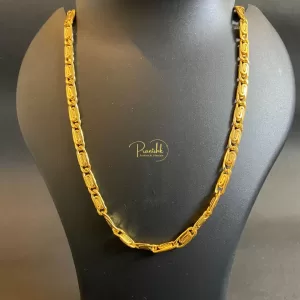 Royal and Trendy Looking Gold Plated Chain